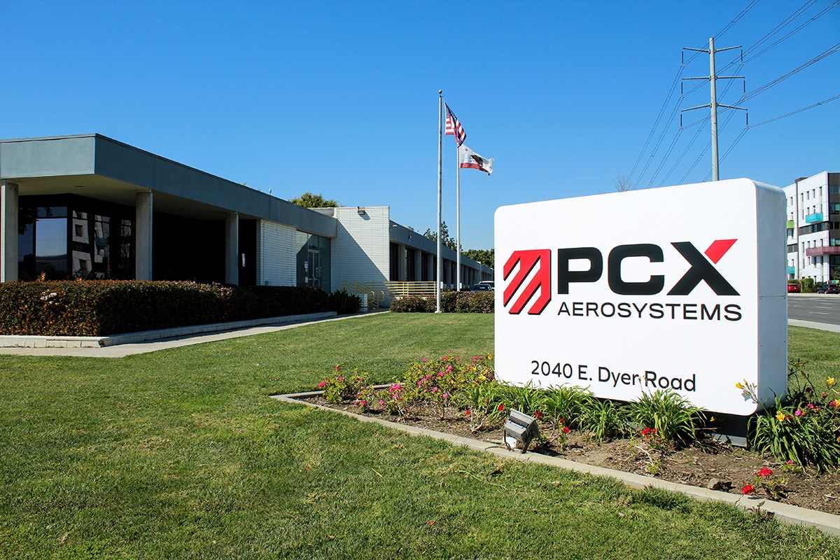 PCX Aerosystems Sign